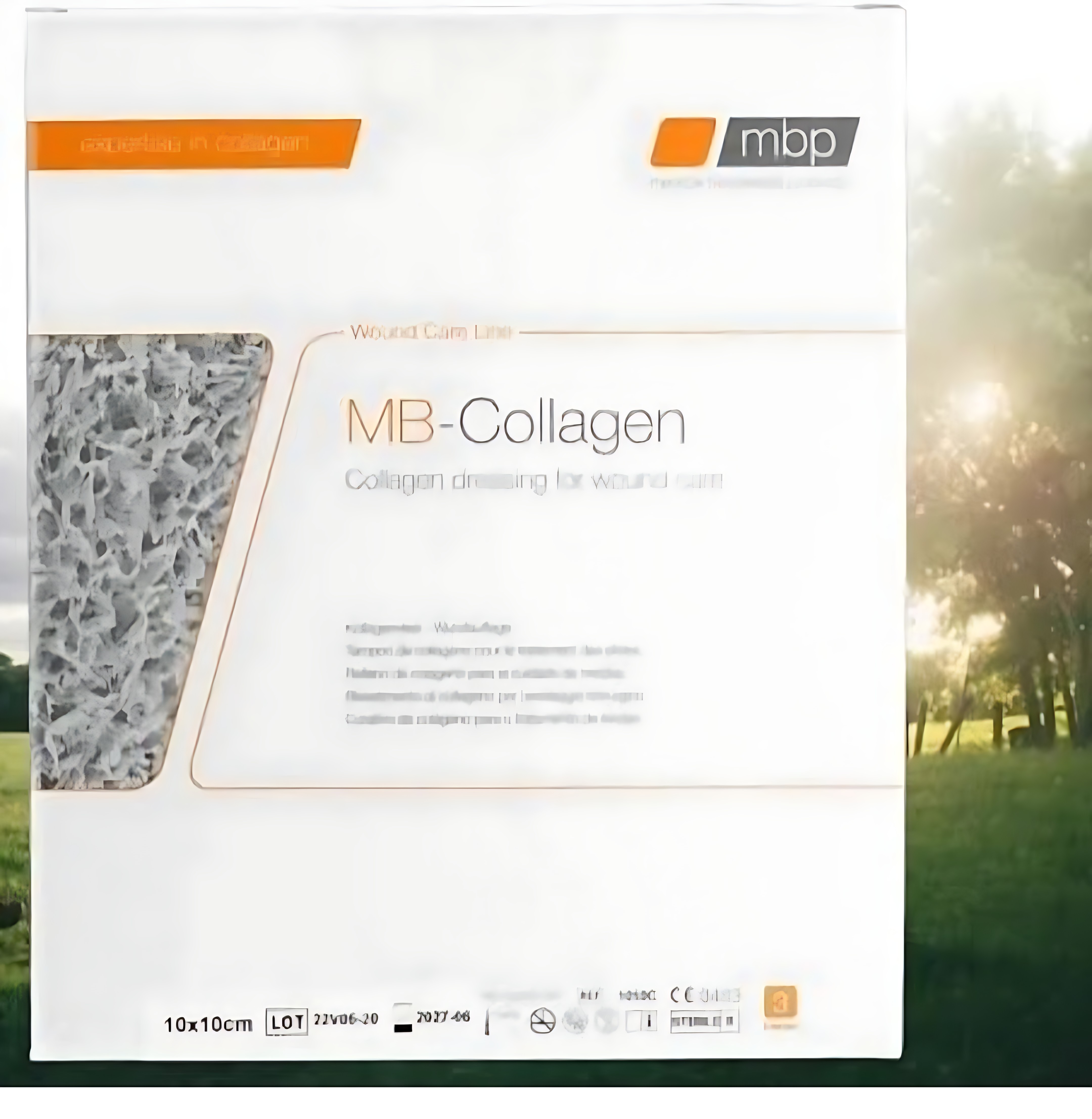 پانسمان کلاژن خالص mb collagen